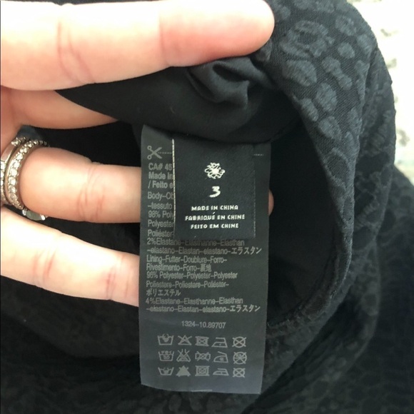 NORDSTROM maison scotch embossed skirt - Picture 5 of 9